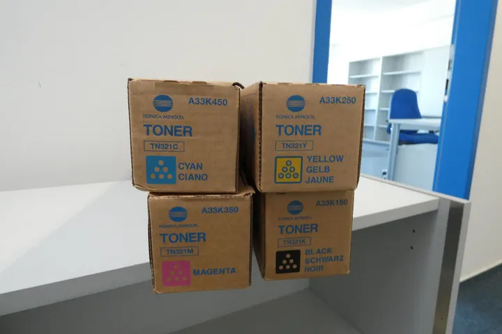 4x Konica Minolta Toner